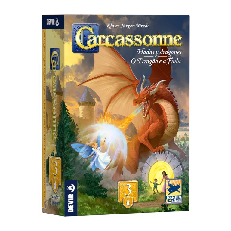 CARCASSONNE EXP3 HADAS Y DRAGONES