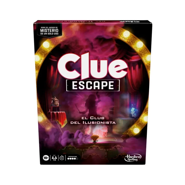 HASBRO CLUE ESCAPE EL CLUB DEL ILUSIONISTA